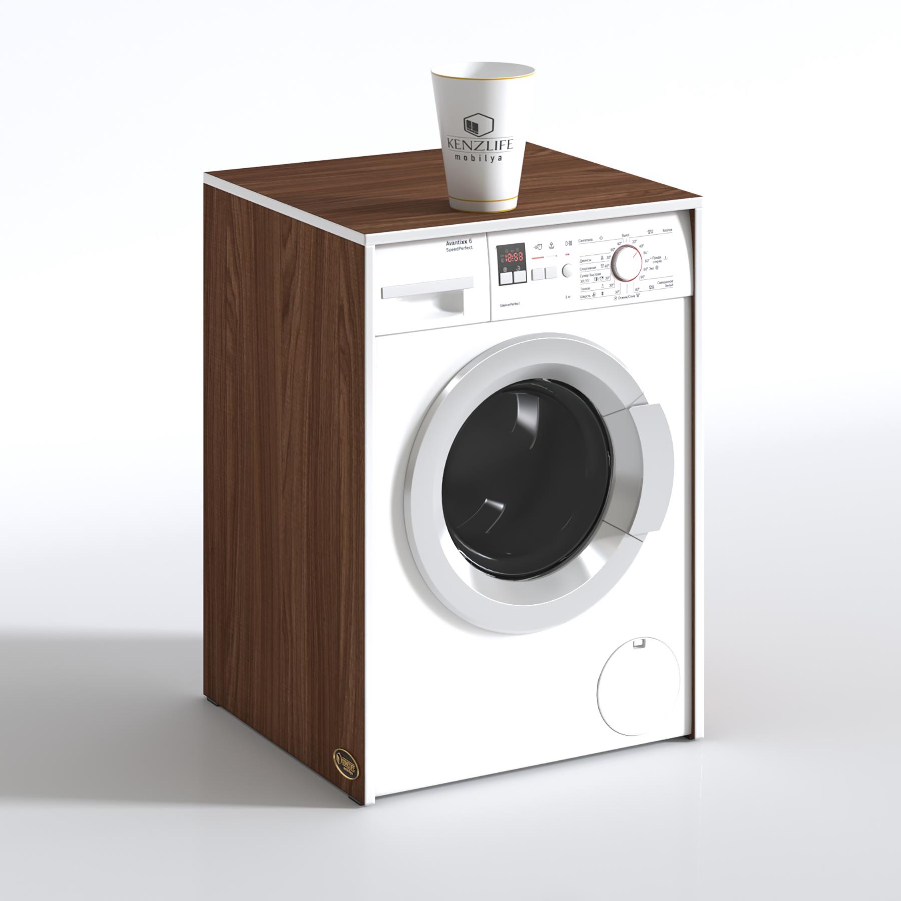 Kenzlife çamaşır makinesi dolabı naum cvz 90*70*60 banyo kapaksız arkalıksız