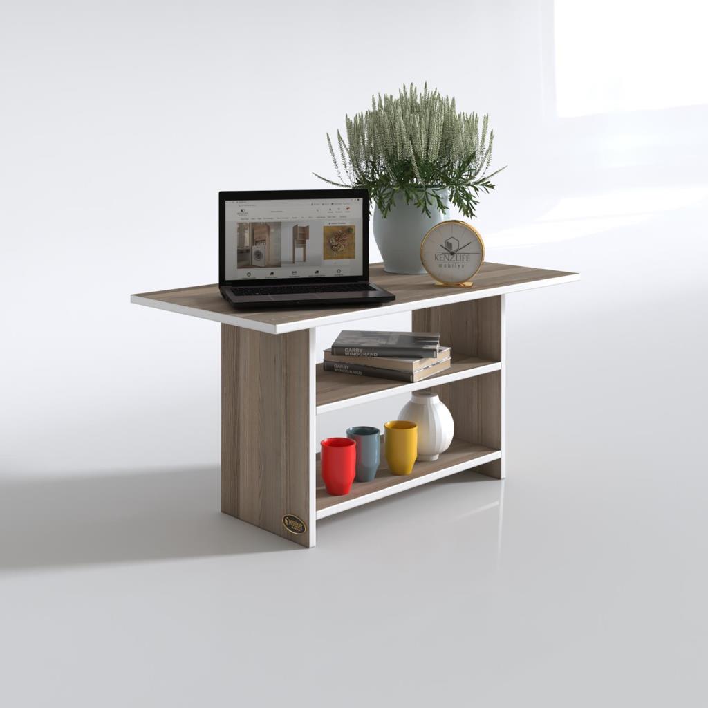 Kenzlife orta salon sehpası boston crd 075*090*50 yemek masası