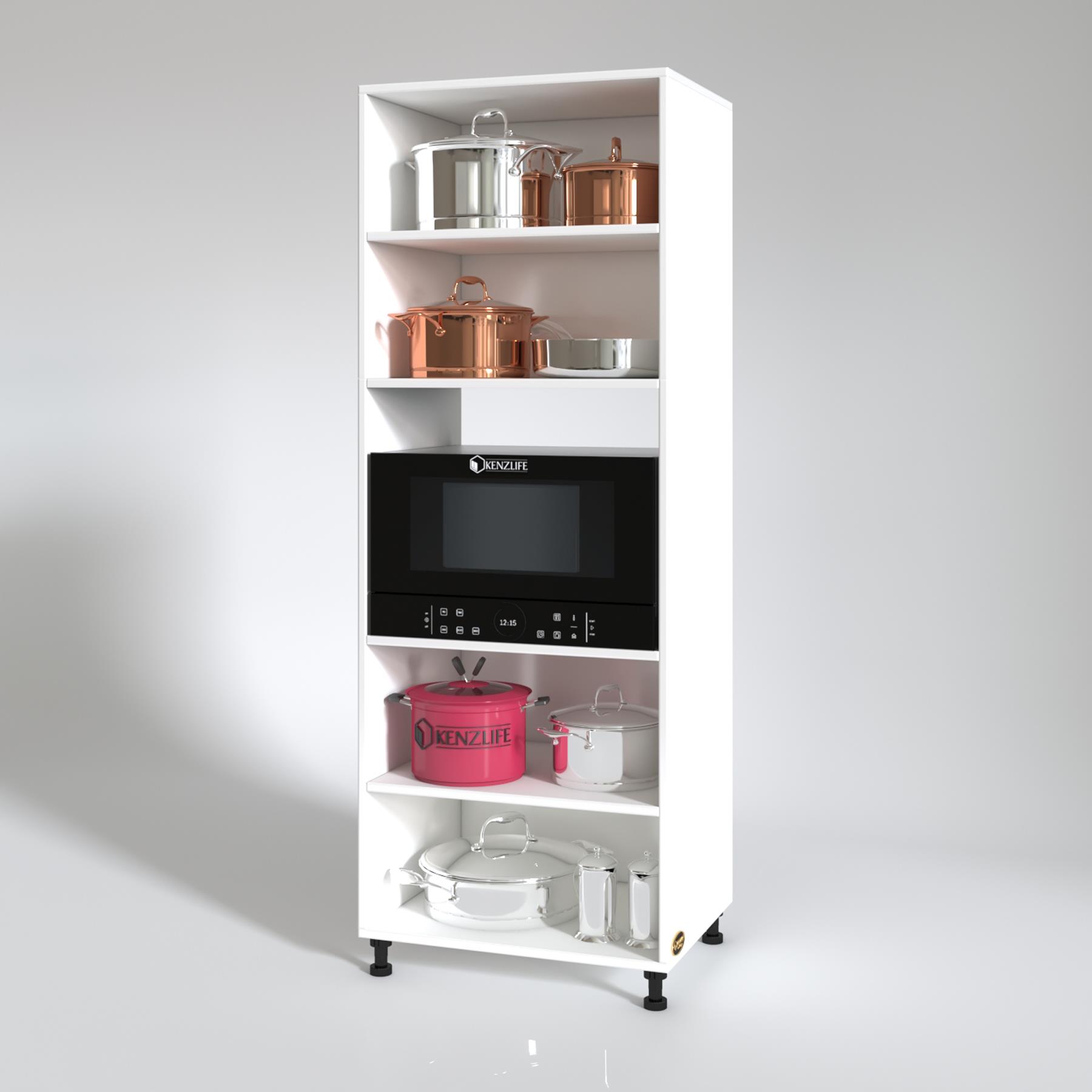 Kenzlife fırın dolabı müzeyyen byz 180*65*50 mutfak XLARGE ayaklı banyo kiler ofis