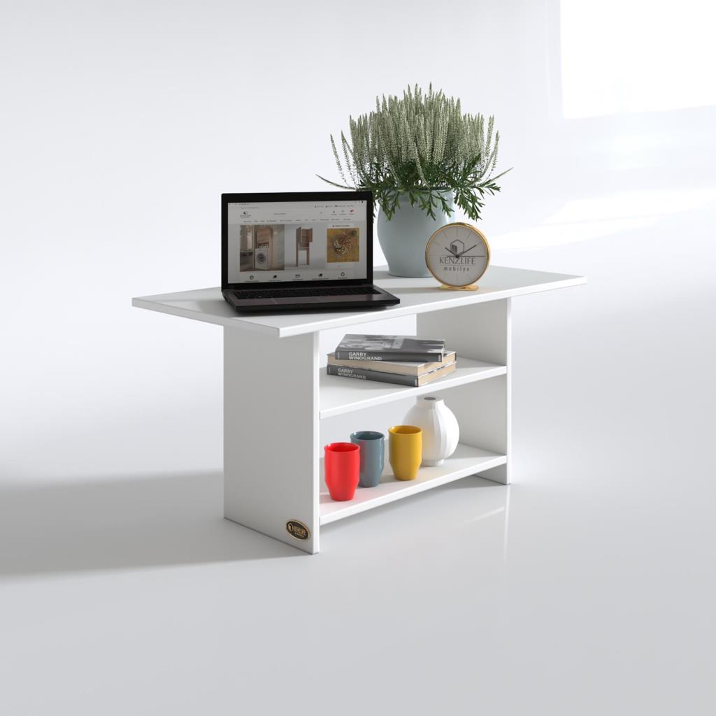 Kenzlife orta salon sehpası hamburg byz 045*070*50 yemek masası