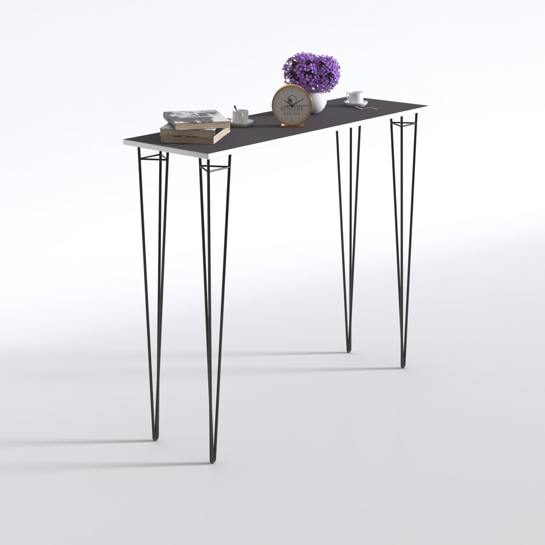 Knsz yemek masası hemdem grisyh 105*140*040 mutfak ofis çalışma