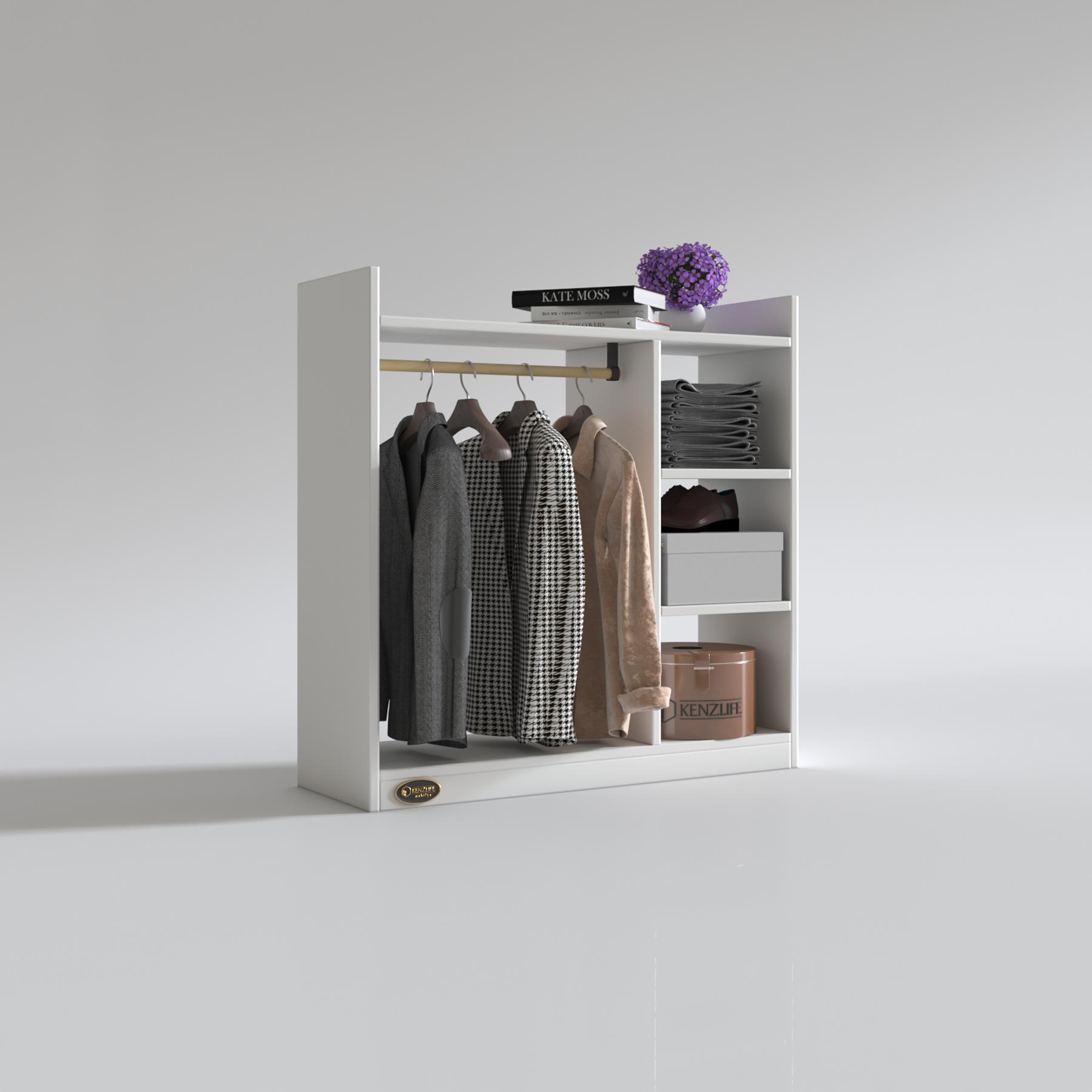 Kenzlife giysi dolabı turabi 090*090*30 byz