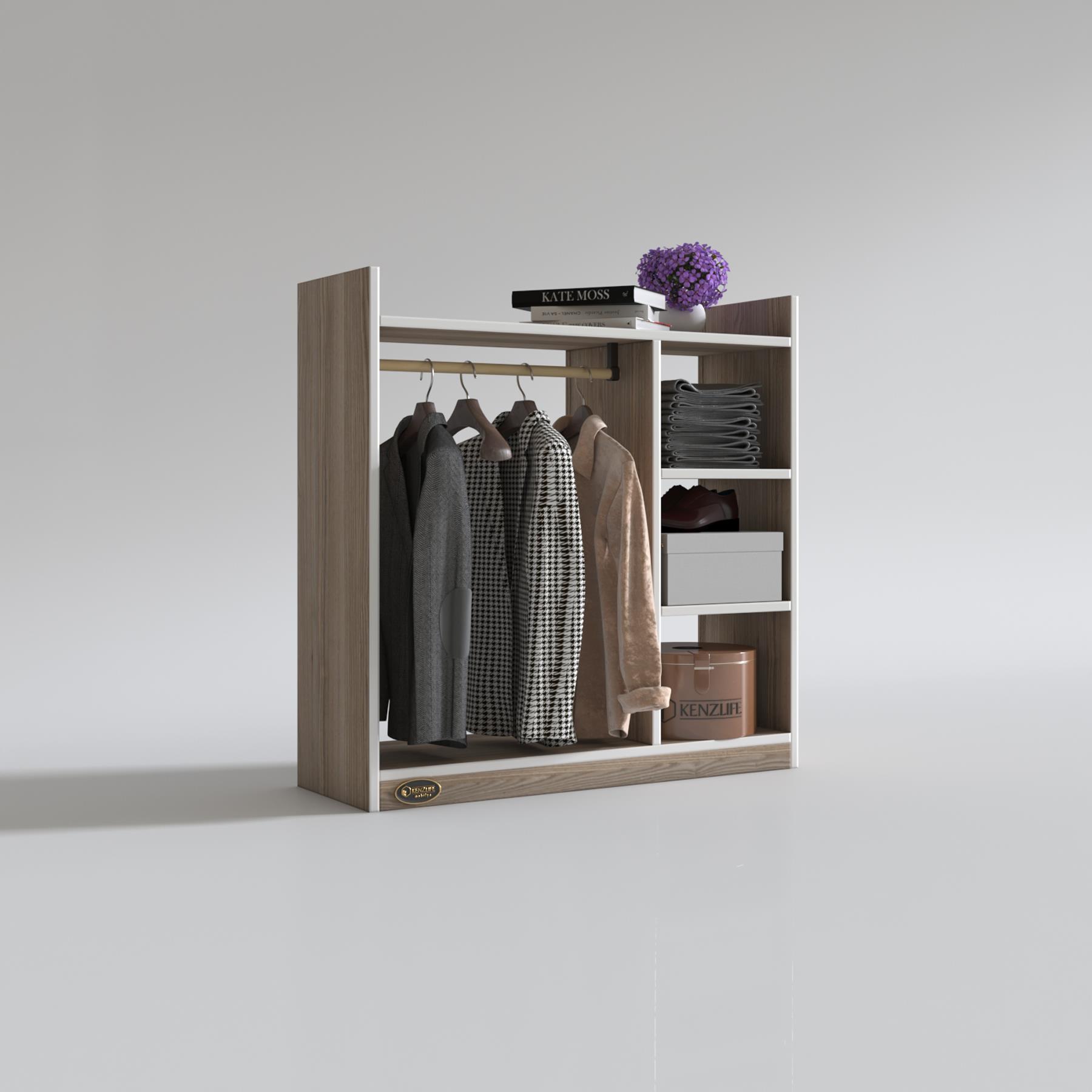 Kenzlife giysi dolabı turabi 090*090*30 crd