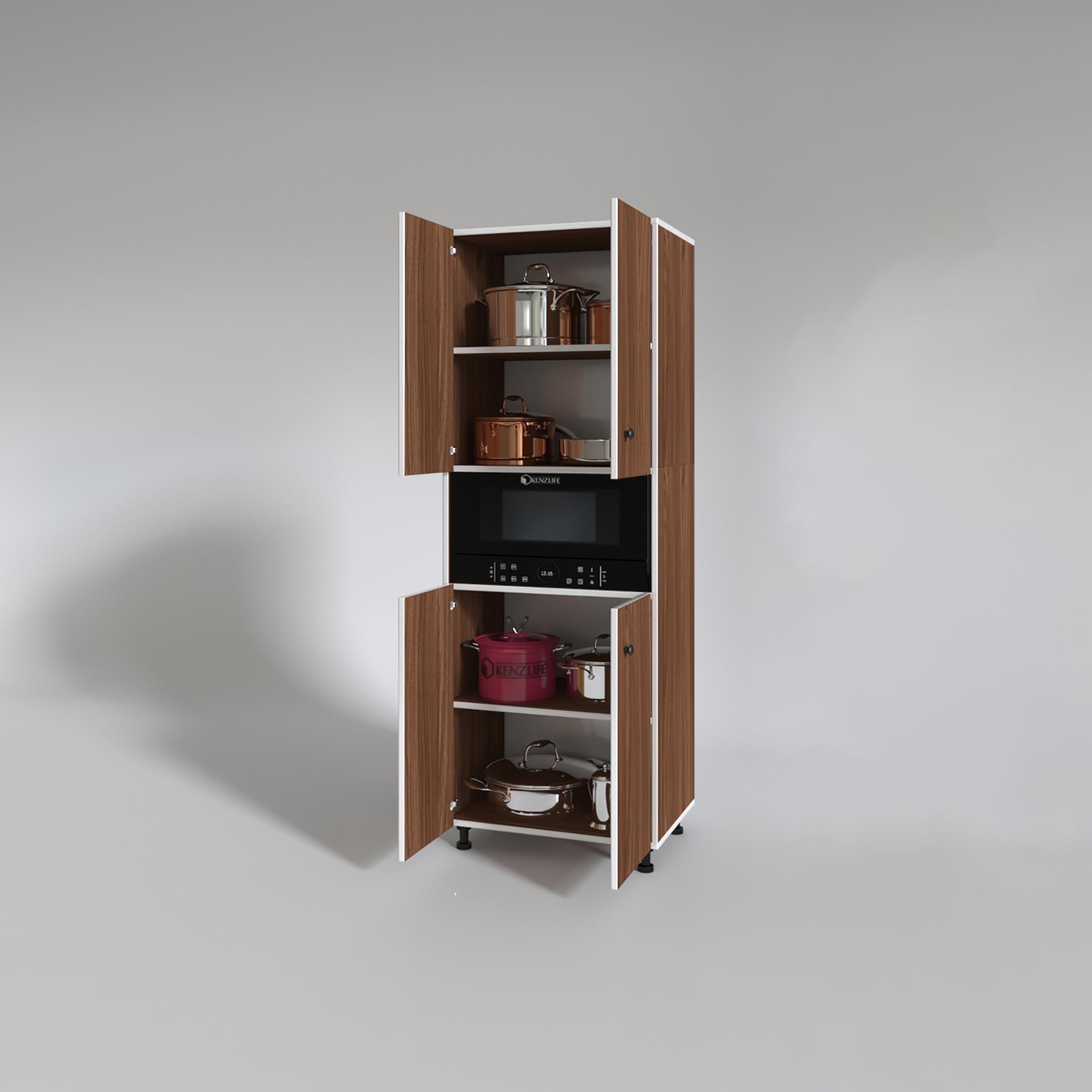 Kenzlife fırın dolabı bedriye cvz 185*66*45 mutfak banyo kiler ofis