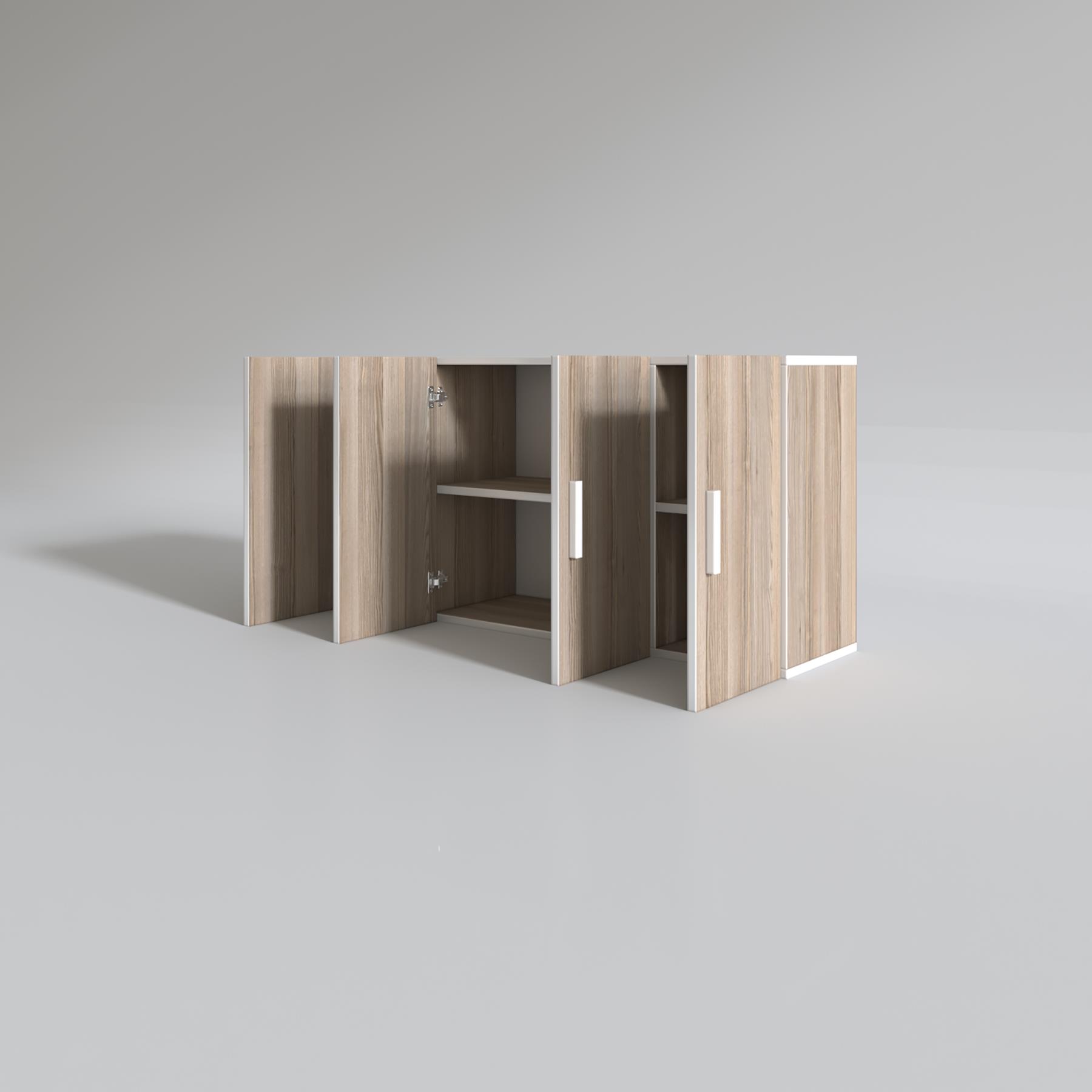 Kenzlife hazır mutfak merlanda crd 060*120*32 mutfak banyo dolabı kapaklı raflı