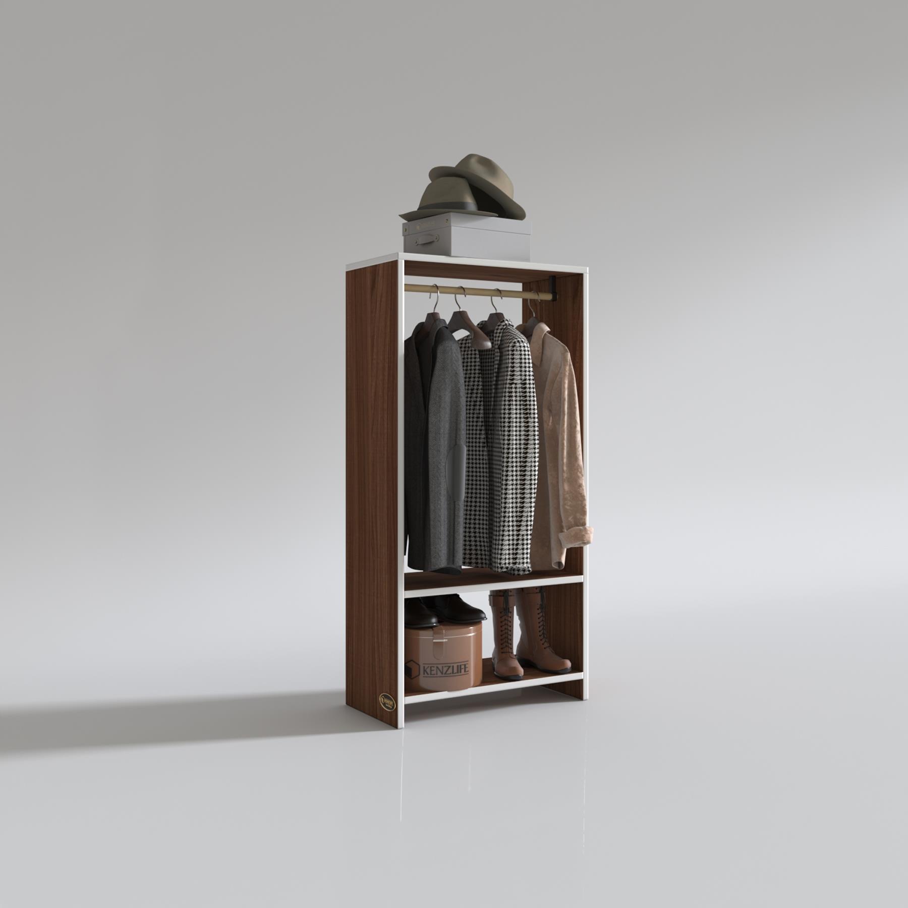 Kenzlife giysi dolabı rüknettin 120*060*30 cvz gardırop