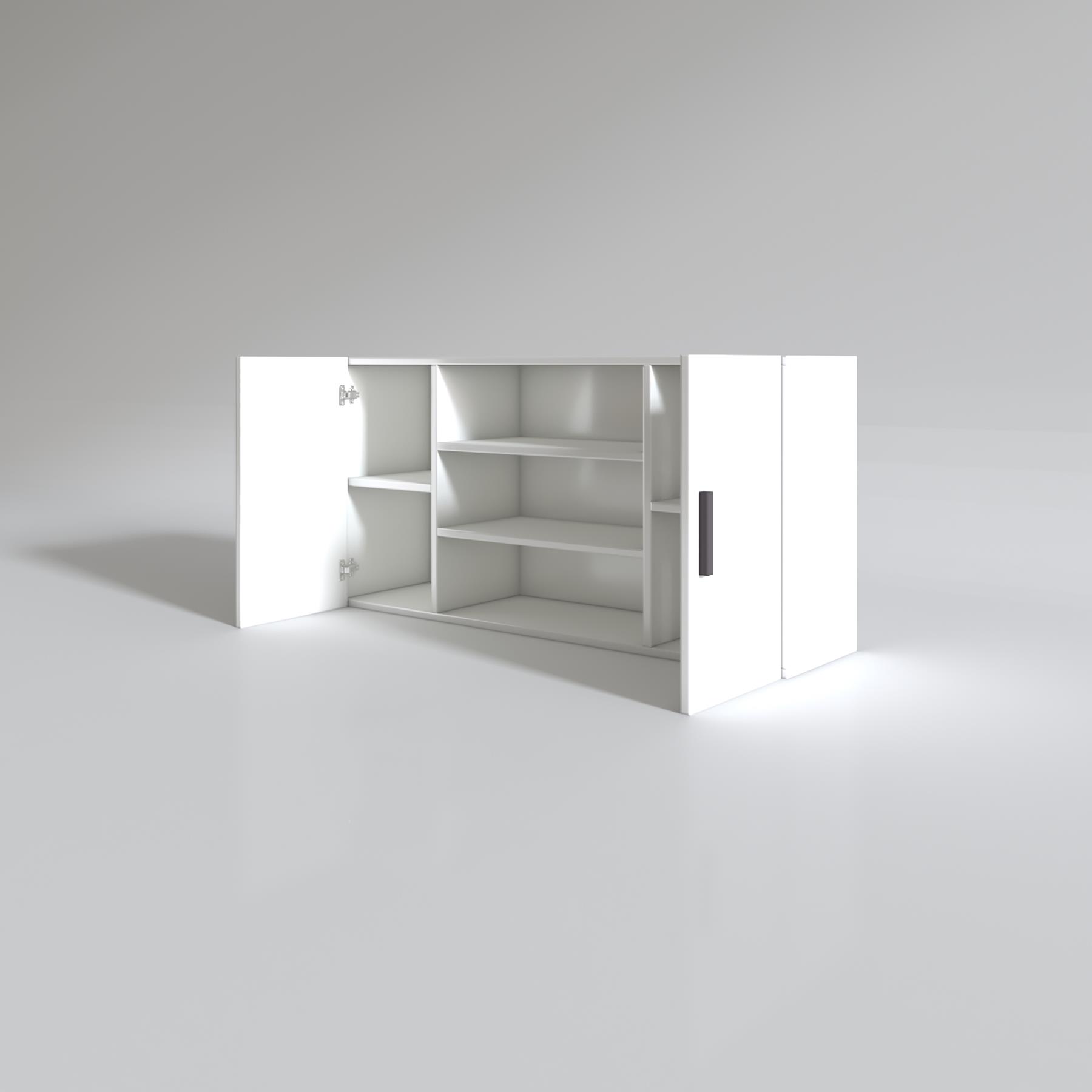 Kenzlife hazır mutfak honnor32 byz 060*120*32 mutfak banyo dolabı kapaklı raflı